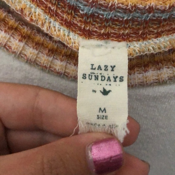 Long sleeve striped top - Picture 4 of 5